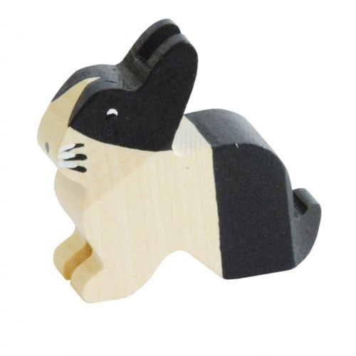 Lapin hollandais noir