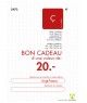 Bon cadeau 20.-