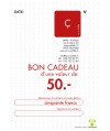 Bon cadeau 50.-