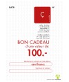 Bon cadeau 100.-