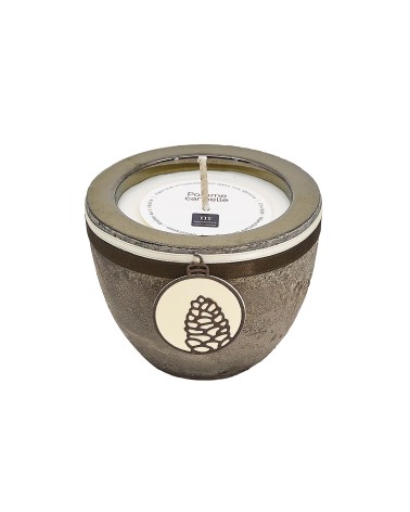 pot terre cuite discret taupe bronze pomme-cannelle