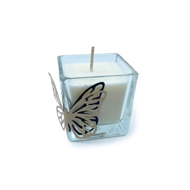 Cube 6x6 verre - Santal