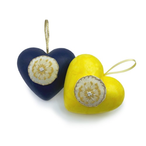 Cœur déco à suspendre (1 pièce)