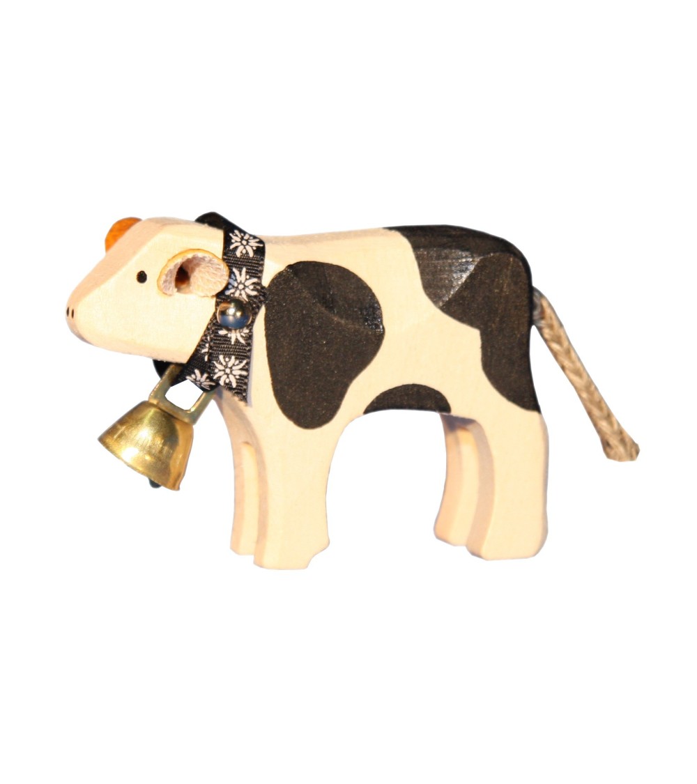 Veau avec cloche noir