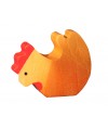 Poule qui mange