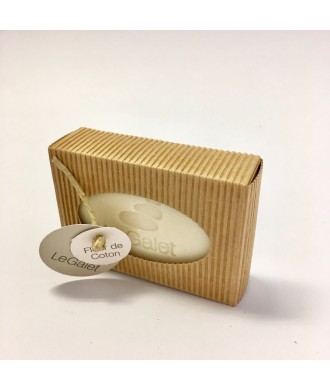 Savon le galet fleur de coton 100 gr