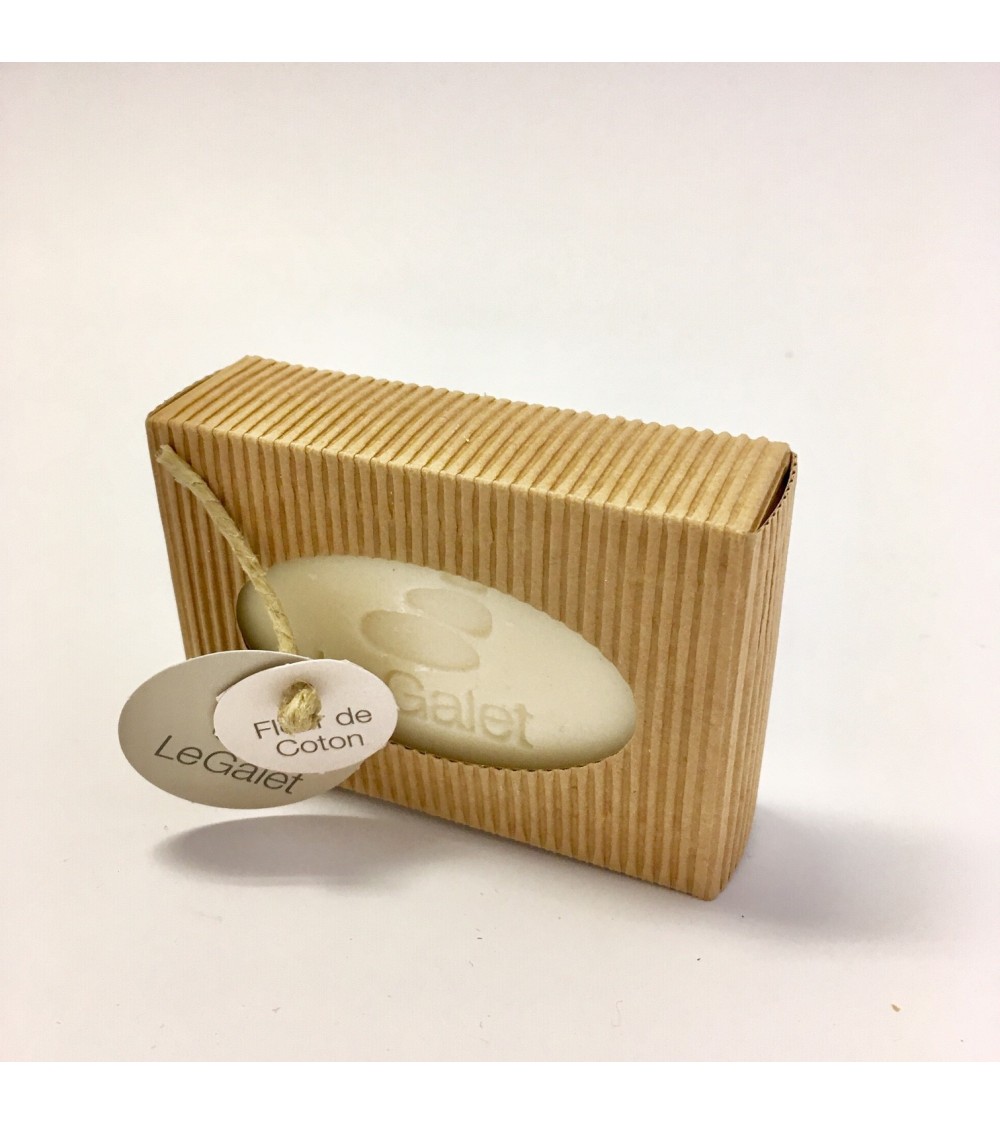 Savon le galet fleur de coton 100 gr