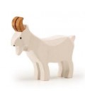 Bouc blanc debout