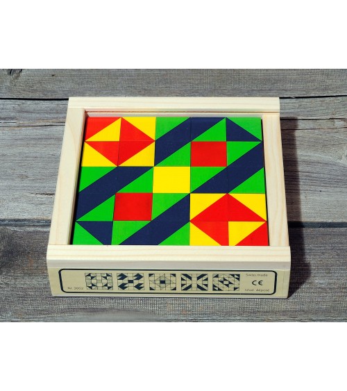 Puzzle cube mosaïque 25 pièces