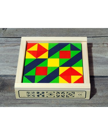 Puzzle cube mosaïque 25 pièces