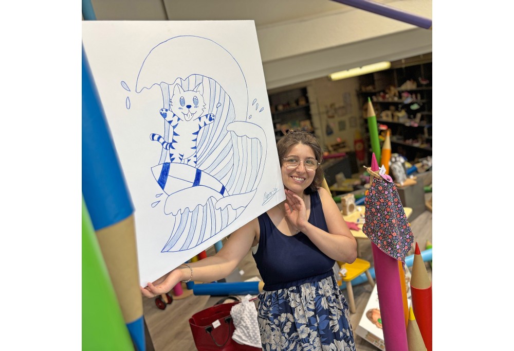 Un grand bravo à notre vendeuse Alissia pour ses magnifiques dessins!