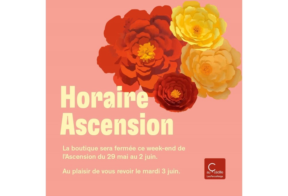 Horaires de l'Ascension
