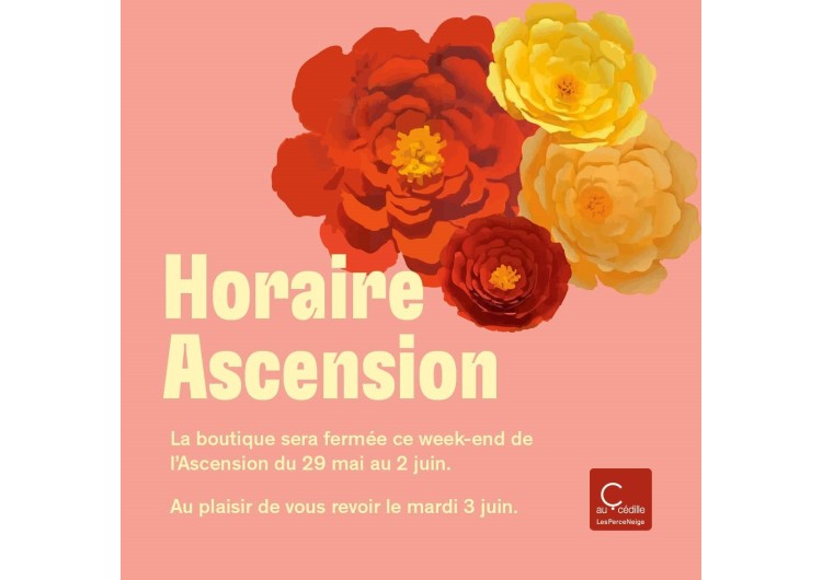 Horaires de l'Ascension