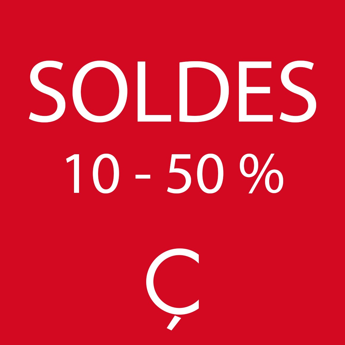 SOLDES DE JANVIER